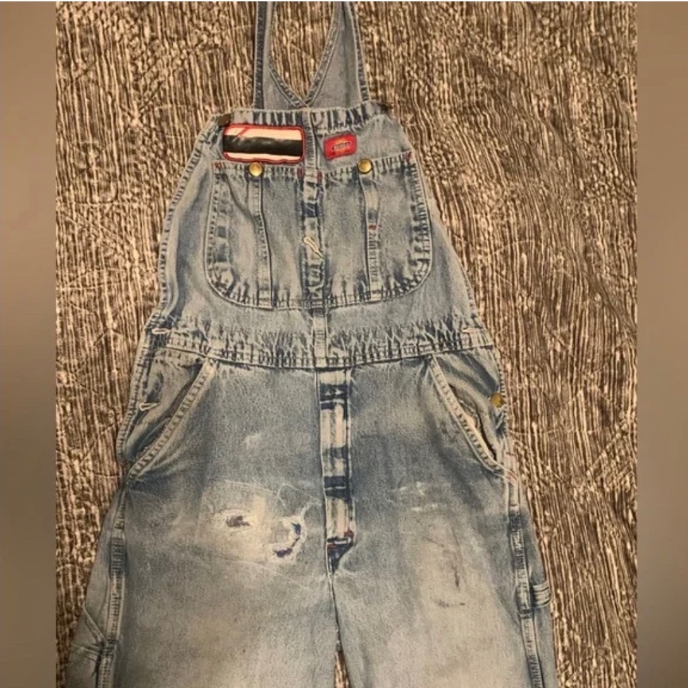 Dickies Overalls Distrested and upcycled